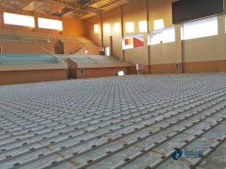 籃球實木地板施工建設