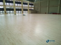 學校籃球場館木地板的性能