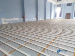 籃球館雙層龍骨木地板