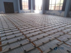 籃球館運動木地板施工方案