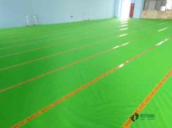 標(biāo)準(zhǔn)室內(nèi)木地板籃球場